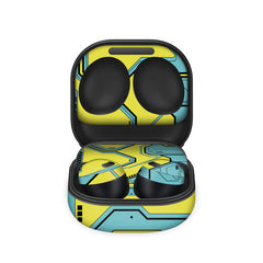 Techy Cyber Yellow Samsung Galaxy Buds Pro Skin