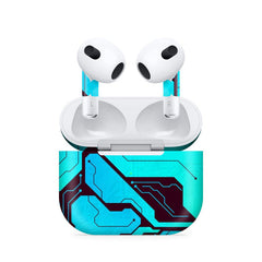 Cyber Circuit Airpods 4 Skin