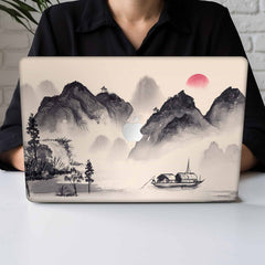 Tranquil Ikigai MacBook Skin