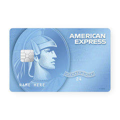 American Express Inspired Blue Card Skin