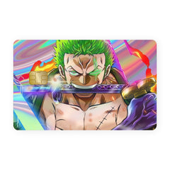 Zoro Sword Holographic Card