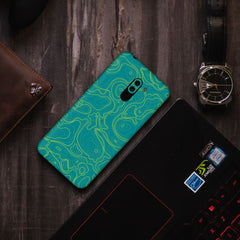 Green Topography | WrapCart Mobile Skins