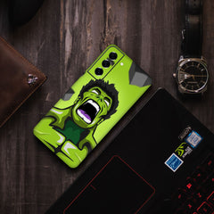 Green Montser mobile Skin