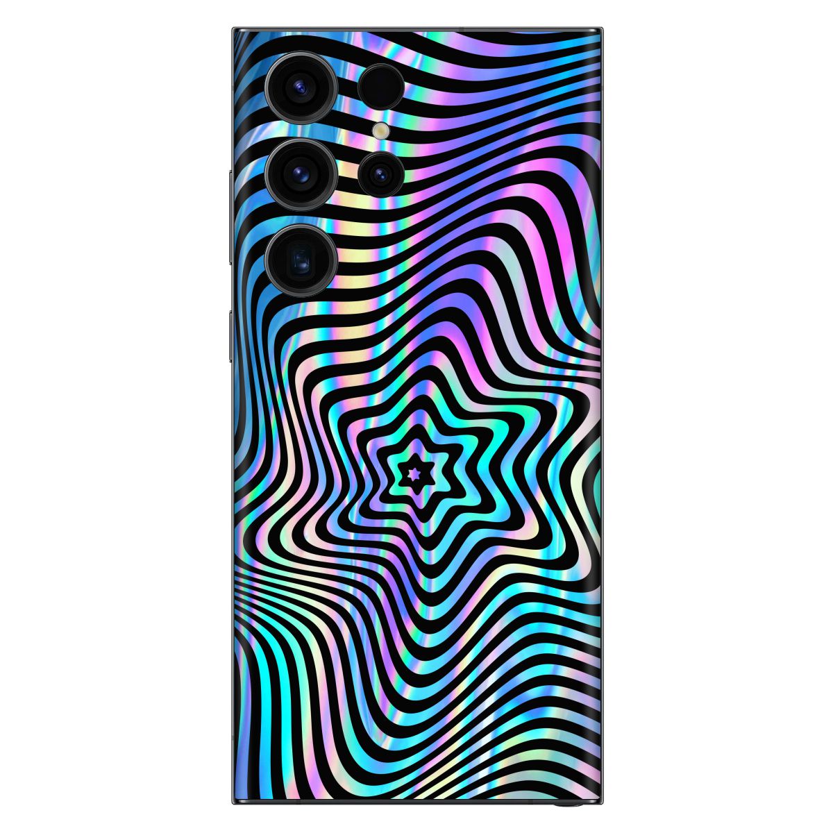 Psychedellic Shiny Mobile Skin – WrapCart Skins