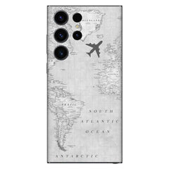 Grey Map Mobile Skin