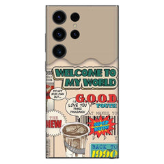 Coffee World Mobile Skin