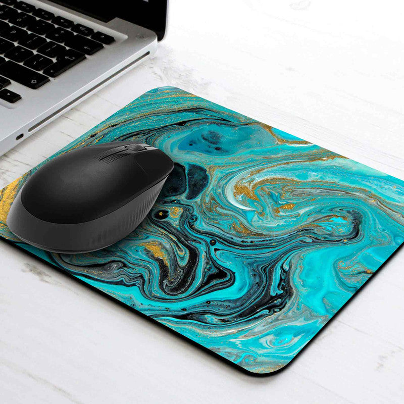 Blue Gold Mouse Pad – WrapCart Skins