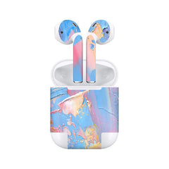 Airpods Blue Abstract