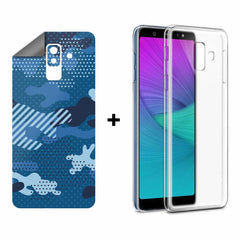 Military Blue Camo Cover Combo