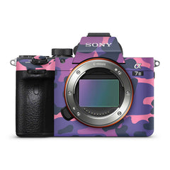 Grove Purple Camo Camera Skins