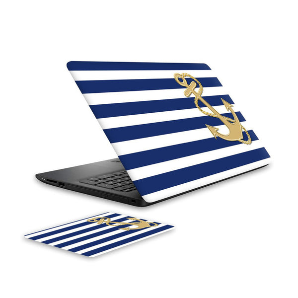 Anchor 1 Laptop Skin and Mouse Pad Combo