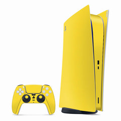 Matte Yellow PlayStation Skin - Skins For PlayStation 5 Slim