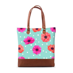 Artistic Floral 4 Tall Tote Bag