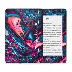 Liquid Psychedelic Custom Name Skin For Kindle