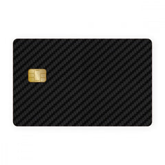 Black Carbon Card - WrapCart Credit Card Skins