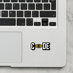 Coder Laptop Sticker