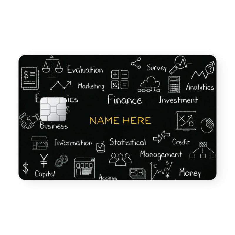 Custom Name Debit Card Skins & Wrap – WrapCart Skins