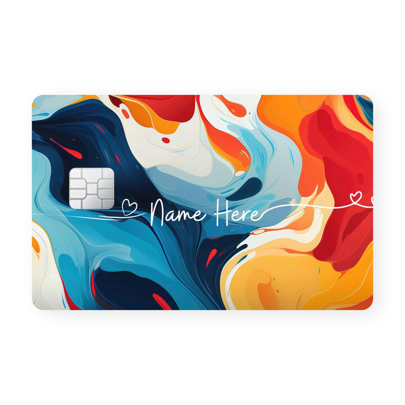 Custom Name Debit Card Skins & Wrap – WrapCart Skins